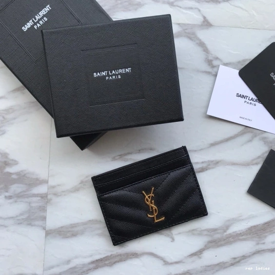 Rep ladies REP CARD YSL MATELASSÉ CASE CASSANDRE 0725